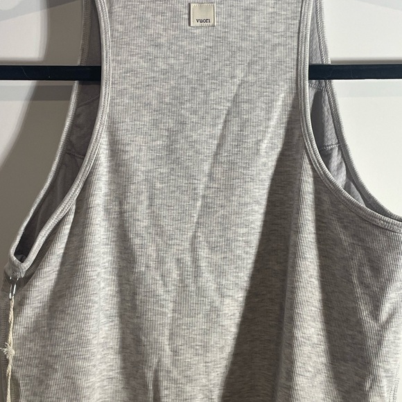 Vuori Women's Light Gray Bra Top - Picture 2 of 3